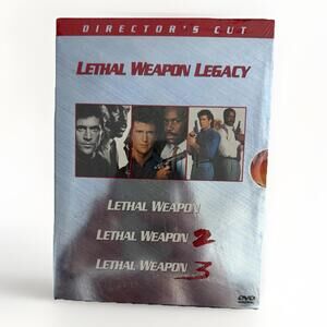 Lethal Weapon Legacy DVD Box Set 1 2 3 Director's Cut New Factory Sealed RARE